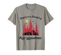 Explorez les vacances en plein air au Kirghizistan T-Shirt