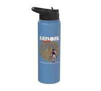 Explorez l'espace | Rencontre Yog-Sothoth, dévoilez les secrets cosmiques Stainless Steel Insulated Water Bottle