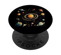 Explorez nos planètes du système solaire en orbite autour d'étoiles PopSockets PopGrip Adhésif