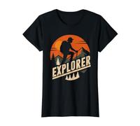Explorez Plus de randonnées de randonnée en Montagne, Camping, Explorateur drôle T-Shirt Graphique avec Valeur