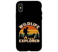 Explorez plus Trekking Camping Funny Hiker Wildlife Explorer Coque pour iPhone X/XS