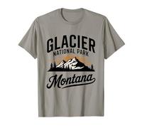 Explorez Scenic Wonders Glacier National Park Montana T-Shirt