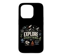 Explorez Tout ce Que la découverte Scientifique STEM Coque pour iPhone 15 Pro