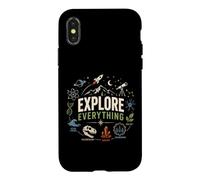 Explorez Tout ce Que la découverte Scientifique STEM Coque pour iPhone X/XS