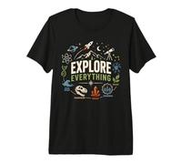 Explorez Tout ce Que la découverte Scientifique STEM T-Shirt Haut de Gamme