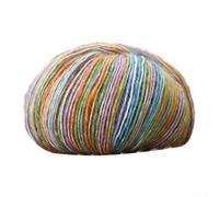 Explorez votre créativité avec les pelotes de laine de coton de couleurs mélangées de camouflage, idéal pour le tricot et les travaux manuels, 50 g (1)