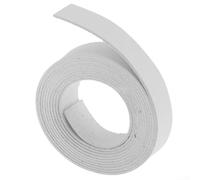 Explorez votre créativité avec notre bracelet en cuir de 15 mm de large et 2 m de long (blanc)