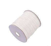 Explorez votre créativité avec un cordon en cuir synthétique de 10 m pour collier, bracelet et pendentif en multicolore pour corde tressée de tailles 0, 8 mm, 1 0 mm, 1 2 mm (0,8 mm, blanc)