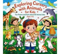 Exploring Careers with Animals for Kids: Fun Poems and Facts about 60 Animal Jobs (Ages 3-8): Inspire young readers to dream, learn, and explore ... through fun rhymes and colorful pages.