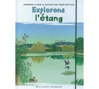 René Mettler – Explorons l'étang – Cartonné – Gallimard Jeunesse