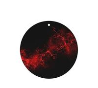 Explosion Burst Lot de 10/24 désodorisants ronds pour voiture Parfum lavande Rouge/noir