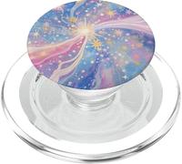 Explosion céleste dans ciel étoilé pastel galaxie éthérée PopSockets PopGrip pour MagSafe