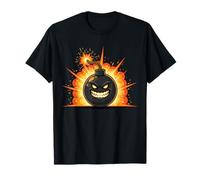 Explosion de Jeu en colère Style Dessin animé T-Shirt