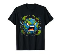 Explosion de la planète Terre en colère Contre Le Changement Climatique T-Shirt
