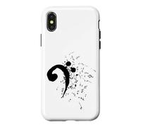 Explosion de Notes de Musique e Basse Coque pour iPhone X/XS