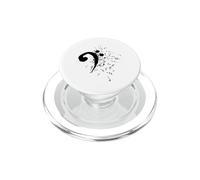 Explosion de Notes de Musique e Basse PopSockets PopGrip pour MagSafe