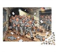 Explosion d'évasion du Tunnel de la Prison Puzzle en Bois Imperméable DIY Puzzles De 1000 Pièces pour Adultes Cadeaux Amusant Jeux De Stimulants