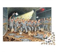 Explosion d'évasion du Tunnel de la Prison Puzzle en Bois Imperméable Puzzles De 1000 Pièces pour Adultes Amusant Jeux Éducatifs