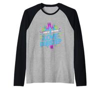 Explosion du Clavier I Love Dubstep Manche Raglan
