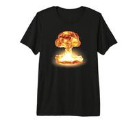 Explosion nu ire des Champignons T-Shirt Haut de Gamme