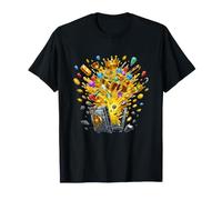 Explosion sûre du Coffre au trésor Couronne pièces gemmes T-Shirt