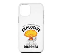 Explosive Diarrhea Sorry I Was Late Humour Sarcastique drôle Coque pour iPhone 12/12 Pro