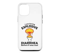 Explosive Diarrhea Sorry I Was Late Humour Sarcastique drôle Coque pour iPhone 12/12 Pro