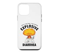 Explosive Diarrhea Sorry I Was Late Humour Sarcastique drôle Coque pour iPhone 12 Mini