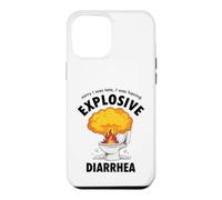 Explosive Diarrhea Sorry I Was Late Humour Sarcastique drôle Coque pour iPhone 12 Pro Max