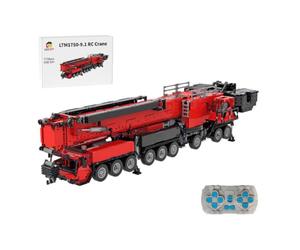 ExploTex 7768 pièces V3 1:20 RC-MOC LTM1750-9.1 Grue mobile, télécommande 2,4G, 12 moteurs, 9 axes, kit de construction de blocs de serrage, modélisme, 16+