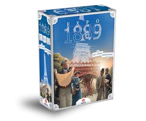 Expo 1889 | Jeu de société | Jeu de stratégie | Initié | Jeu de dés | Exposition Universelle de Paris 1889 | Construction et optimisation | Roll & Write | Jeu compétitif | Histoire