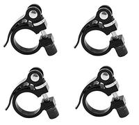 Exporee 4pcs Colliers de Selle pour Vélo, Collier de Serrage de Tige de Selle de Vélo en Alliage d'aluminium Adapté pour 25,4/28,6/31,8/34,9 mm