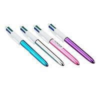 Exposant 20 Stylos 4 couleurs enfant BIC Shine Multicolore TU