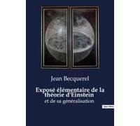 Exposé Élémentaire De La Théorie D'einstein