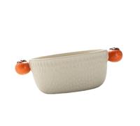 Exposition de fruits, Ensemble de bols à soupe en céramique de qualité supérieure for recevoir à la maison(Persimmon_17.5cmx8cm)