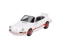 Exposition Miniature Maquette De Voiture Porsche 911 Carrera RS À L'échelle 1:64 en Alliage Moulé sous Pression Kit Décoration Statique Collection Collection réaliste