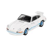Exposition Miniature Maquette Porsche 911 Carrera RS À L'échelle 1:64 Kit De Collection Statique en Métal Moulé sous Pression Collection réaliste
