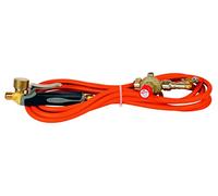 Express 6066 Accessoire Lampe à souder-Fer de Couvreur-Chalumeau d'étanchéité-Pièces de Rechange-Set composé d'un Manche à gâchette bimatière + 4,75m de Tuyau + détendeur Set 3