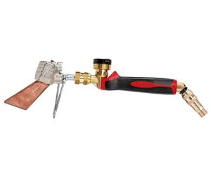 Express, 63779, Fer à Souder composé Lance avec Panne + Manche à Raccord Tournant Coudé et Rapide, Chalumeau à Gaz, Chalumeau Butane, Brûleur à Gaz, Brûleur à Flamme, Chalumeau Plomberie