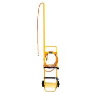 Express, 669, Chariot Porte Bouteille de Gaz 13 kg à 35 kg Pliable avec Sangles et Tuteur de Sécurité, Accessoire pour Fer à Souder, Lampe à Souder, Fer de Couvreur, Chalumeau d'Étanchéité