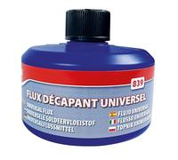 EXPRESS, 839, Décapant Universel pour Brasure de Couverture, Tous Métaux (sauf Alu et Alliages alu), Sans acide, Très Puissant, Texture gélifiée transparente, Tous Domaines d'Applications