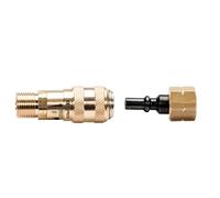 Express, 911, Ensemble Raccord Rapide + Tétine pour Manche, Pièce Détachée, Accessoire pour Fer à Souder, Lampe à Souder, Fer de Couvreur, Chalumeau d'Étanchéité, Pièces de Rechange