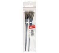 Express, 9644, Sachet de 2 Pinceaux en Crin pour Flux, Accessoire pour Fer à Souder, Lampe à Souder, Fer de Couvreur, Chalumeau d'Étanchéité, Pièces de Rechange