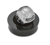 Express Medals Lot de 1 à 12 bagues trophées champion de baseball S, métal, oxyde de zirconium
