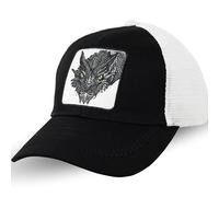 EXPRESS-STICKEREI Casquette trucker - The Farm - Casquette en maille - Casquette réglable - Casquette de sport urbaine - Casquette de baseball avec fermeture, Casquette dragon Smaug, taille unique