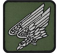 EXPRESS-STICKEREI Écusson de l'armée allemande Tactical Morale - Écusson à coudre ou à repasser - 75 x 75 mm