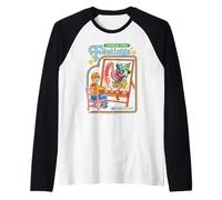 Express Your Feelings Clown Retro Vintage Funny Adult Humor Manche Raglan