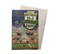 Express Yourself Carte d'anniversaire n°1 pour petit-fils sur le thème vert et blanc avec enveloppe incluse Carte d'anniversaire pour petit-fils