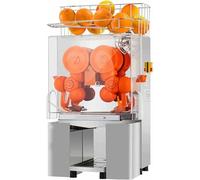 Expresseur D'oranges Commercial, En Acier Inoxydable Haute Résistance, Automatique, À Mastication Lente, 120 W, 20-22 Oranges/min, 40-80 Mm, Rendement 40-50%, Avec Filtre Extrait