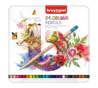 Expression crayons de couleur, boîte métallique de 24